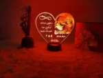 LED-Herzlampe mit Foto- und Textgravur LED-Herzlampe mit Foto- und Textgravur – Bild 7