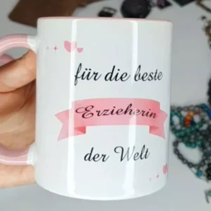 Tasse & Schlüsselanhänger für Lehrer